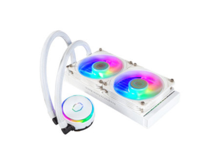 Water Cooler MSI MAG Coreliquid P240 V2, 240mm, Intel-AMD, White