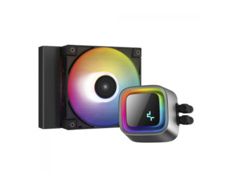 Water Cooler DeepCool LE300, LED 6 Cores 120mm, Intel-AMD, R-LE300-BKLNMC-G-1