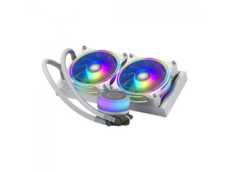 Water Cooler Gamer Thermaltake Floe Riing 240 Premium Edition, RGB 240mm, Intel-AMD, CLW157PL12SWA