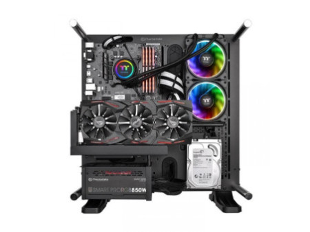 Water Cooler Lian Li Galahad II lite AIO 360, 360mm, ARGB, Intel-AMD, Black, Compatível Com LGA 1851, GA2L36RB-RD BLACK