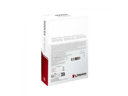 SSD Externo Portátil Kingston XS2000 2TB, USB 3.2, Leitura 2000MB/S, SXS2000/2000G