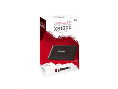 SSD Externo Portátil Kingston XS2000 2TB, USB 3.2, Leitura 2000MB/S, SXS2000/2000G