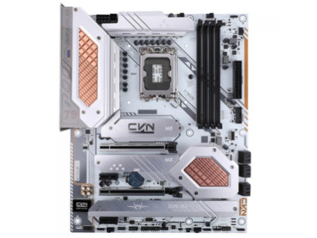 Placa Mãe Colorful CVN Z790D5 Gaming Frozen V20, Chipset Z790, Intel LGA 1700, ATX, DDR5, Branco