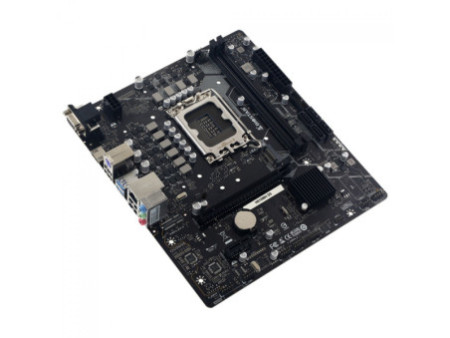 Placa Mãe Biostar H610MH D5, Chipset H610, Intel LGA 1700, MATX, DDR5