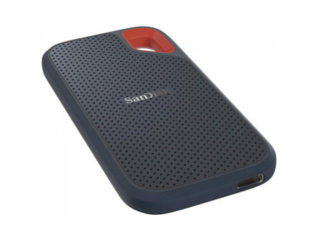 SSD Externo Portátil Sandisk Extreme 1TB, Leitura 550MB/s, SDSSDE60−1T00−G25