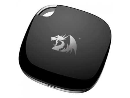 SSD Externo Redragon Ignis Portátil, 512GB, Leitura 450MB/s, Preto, ED-203