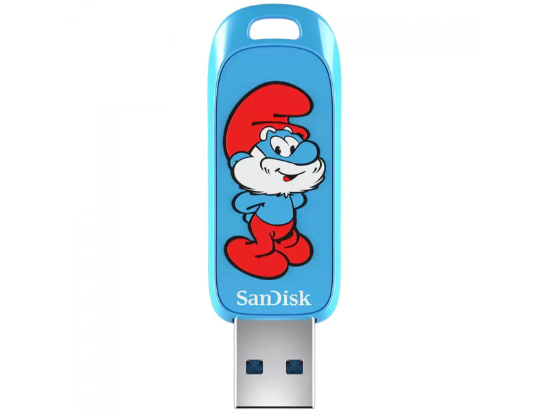 Pendrive SanDisk Smurfs, 64GB, USB 3.2, SDCZIS-064G-G46