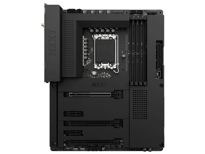 Placa Mãe NZXT Z790 N7 WIFI, Black, Chipset Z790, Intel LGA 1700, ATX, DDR5, N7-Z79XT-B1