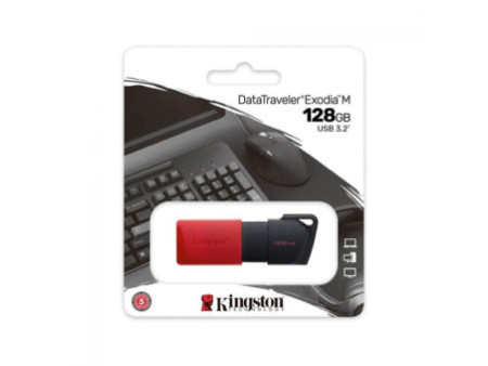 Pendrive Kingston DataTraveler 70, 128GB, USB Tipo-C 3.2, DT70/128GB