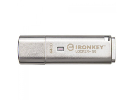 Pendrive Kingston IronKey Locker+ 50, 32GB, USB 3.2, IKLP50/32GB