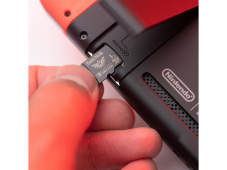 Cartão De Memória SanDisk MicroSD Pokémon Nintendo Switch, 256GB, 100Mbs, Class 10, SDSQXAO-256G-GN6ZK