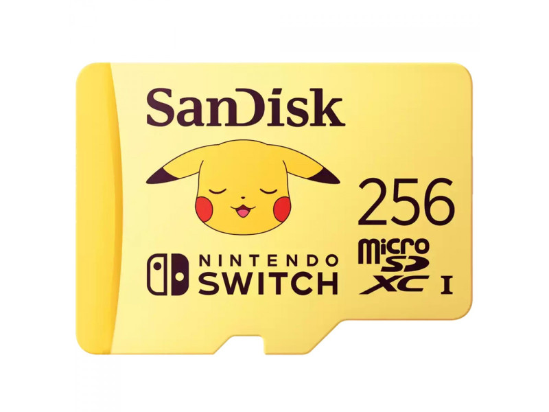 Cartão De Memória SanDisk MicroSD Nintendo Switch, 512GB, Transferência de até 100 MB/s, Class 10, SDSQXAO-512G-GNCZN
