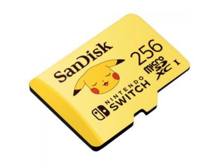 Cartão De Memória SanDisk MicroSD Nintendo Switch, 512GB, Transferência de até 100 MB/s, Class 10, SDSQXAO-512G-GNCZN