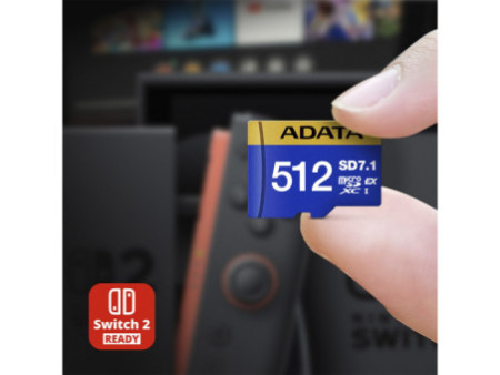 Cartão De Memória Express Adata Premier Extreme microSDXC SD7.1, 256GB, Classe 10, UD256GEX3L1-C