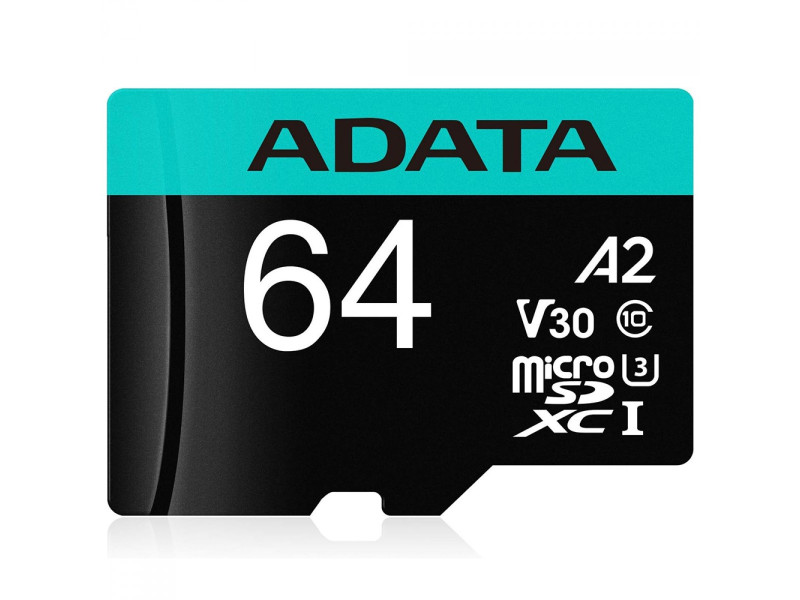 Cartão De Memória Adata Premier Pro MicroSDXC/SDHC UHS-I, 256GB, Classe 10, Com Adaptador, AUSDX256GUI3V30SA2-RA1
