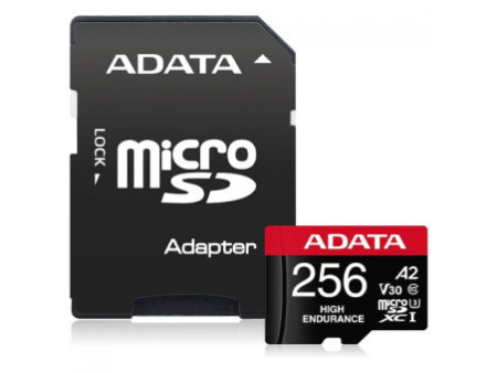 Cartão De Memória Adata Premier Pro MicroSDXC/SDHC UHS-I, 512GB, Classe 10, Com Adaptador, AUSDX512GUI3V30SA2-RA1