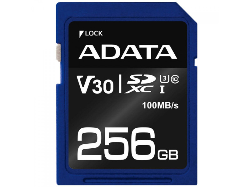 Cartão De Memória Adata Premier One SDXC UHS-II, 256GB, Classe 10, ASDX256GUII3CL10-C