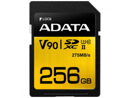 Cartão De Memória Adata Premier One SDXC UHS-II, 128GB, Classe 10, ASDX128GUII3CL10-C