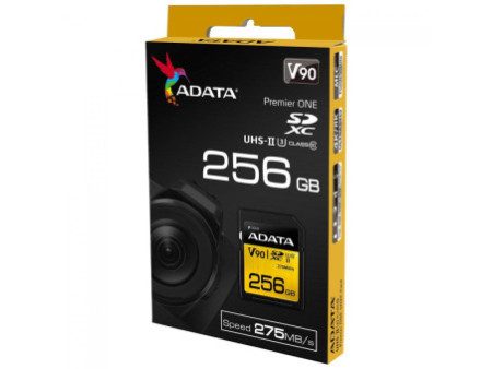 Cartão De Memória Adata Premier One SDXC UHS-II, 128GB, Classe 10, ASDX128GUII3CL10-C