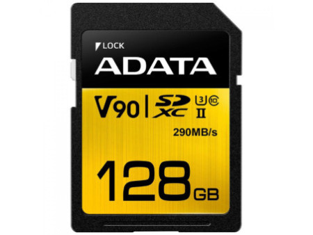 Cartão De Memória Adata Premier One SDXC UHS-II, 64GB, Classe 10, ASDX64GUII3CL10-C