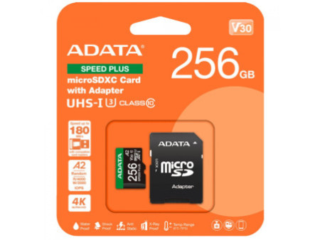 Cartão De Memória Adata Premier Pro SDXC UHS-I, 512GB, Classe 10, ASDX512GUI3V30S-R