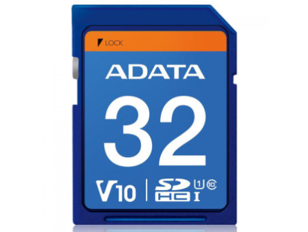 Cartão De Memória Adata Premier SDXC/SDHC UHS-I, 64GB, Classe 10, ASDX64GUICL10-R