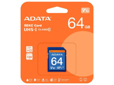 Cartão De Memória Adata Premier MicroSDXC/SDHC UHS-I, 32GB, Classe 10, Com Adaptador, AUSDH32GUICL10-RA1