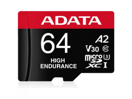 Cartão De Memória Adata Speed Plus MicroSDXC UHS-I, 128GB, Classe 10, Com Adaptador, UD128GUI3V30A2SP-RA1