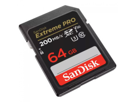 Cartão de Memória SanDisk Extreme PRO, MicroSDXC, 128GB, 200MBs, 4K UHD, U3, V30, Com Adaptador, SDSQXCD-128G-GN6MA