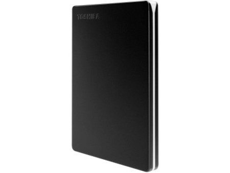 HD Externo Portátil Toshiba Canvio Slim 1TB USB 3.0, Silver, HDTD310XS3DA