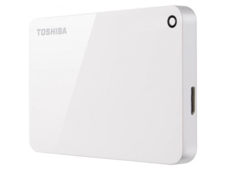 HD Externo Portátil Toshiba Canvio Advance 2TB, USB 3.0, Vermelho, HDTC920XR3AA