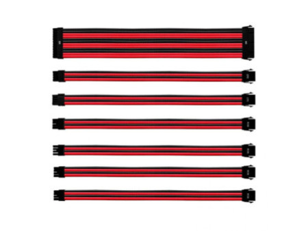 Kit Cabos Extensores Cooler Master, Black/White, CMA-NEST16WTBK1-GL