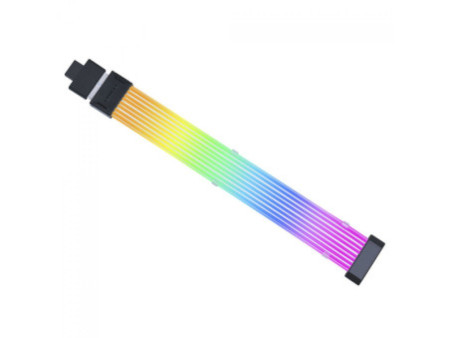 Cabo Extensor Lian Li Strimer Wireless, ARGB, 24 Pinos, Com Controladora L-Wireless, PW24-1W-T