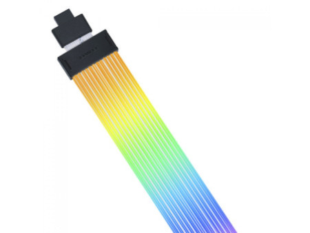 Cabo Extensor Lian Li Strimer Wireless, ARGB, 24 Pinos, Com Controladora L-Wireless, PW24-1W-T