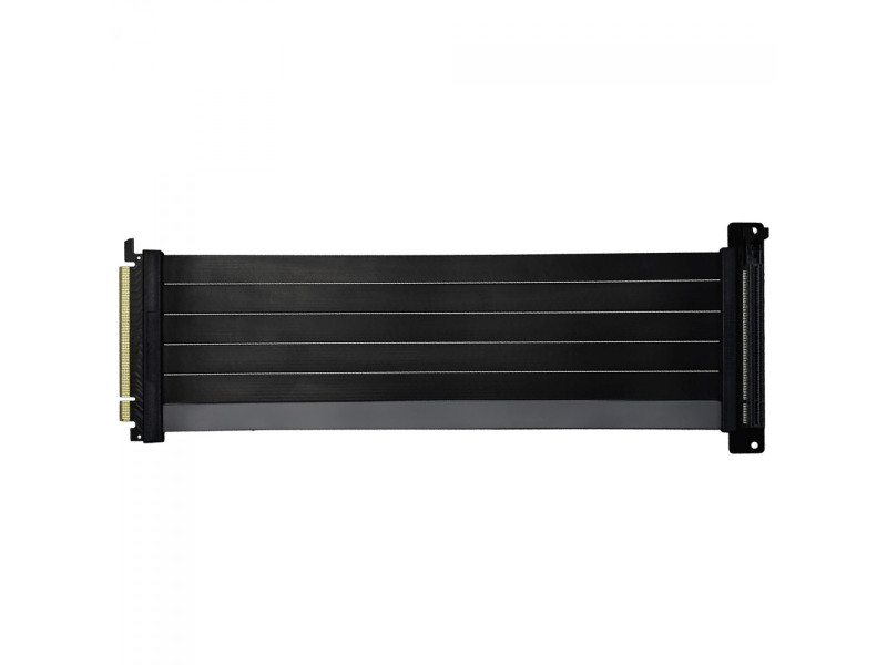 Cabo Riser Cooler Master V2, PCIe 4.0 x16, 300mm, Branco, MCA-U002R-WPCI40-300