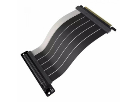 Cabo Riser Cooler Master V2, PCIe 4.0 x16, 300mm, Branco, MCA-U002R-WPCI40-300
