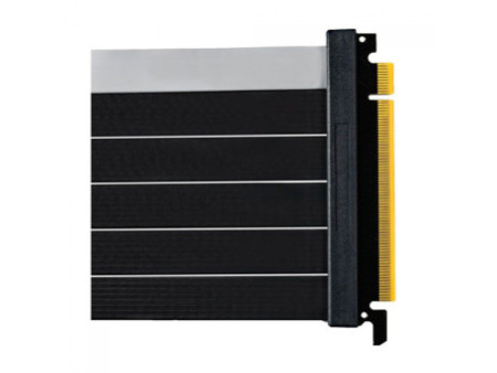 Cabo Riser Cooler Master V2, PCIe 4.0 x16, 300mm, Branco, MCA-U002R-WPCI40-300