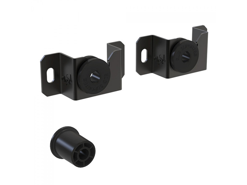Suporte de Mesa Bluecase Ergo Flexy, Articulado, Com Pistão, Para 2 Monitores 12 Até 32 Pol, Preto, BSMTG02-3BBX