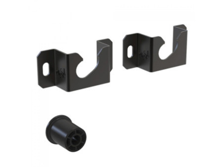 Suporte de Mesa Bluecase Ergo Flexy, Articulado, Com Pistão, Para 2 Monitores 12 Até 32 Pol, Preto, BSMTG02-3BBX