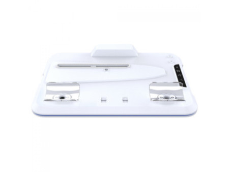 Suporte de Mesa Bluecase Ergo Flexy, Articulado, Com Pistão, Para 2 Monitores 12 Até 32 Pol, Branco, BSMTG02-3WBX