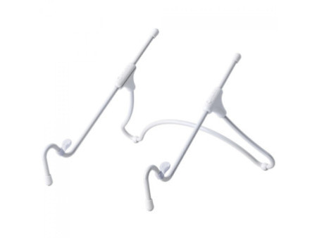 Suporte Vertical Ipega Para PS5 Slim, RGB, Com Dock De Carregamento Para Controle Dualsense e Suporte De Headset, Branco, PG-P5S