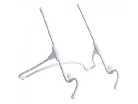 Suporte Vertical Ipega Para PS5 Slim, RGB, Com Dock De Carregamento Para Controle Dualsense e Suporte De Headset, Branco, PG-P5S