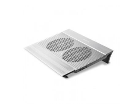 Suporte para Notebook DeepCool Wind Pal Mini, Black, Com 1 Fan, DP-N114L-WDMI