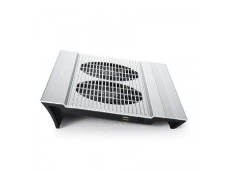 Suporte para Notebook DeepCool Wind Pal Mini, Black, Com 1 Fan, DP-N114L-WDMI