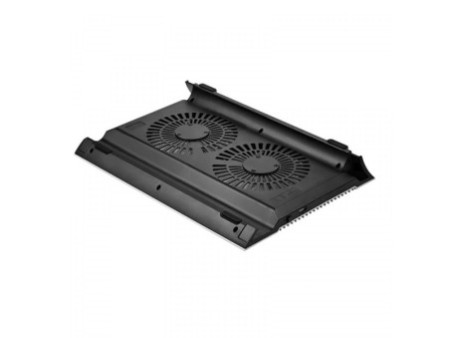 Suporte para Notebook DeepCool Wind Pal Mini, Black, Com 1 Fan, DP-N114L-WDMI