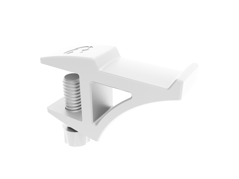 Suporte de Mesa ELG F80W, Articulado, Com Pistão, Para Monitores 17 Até 35 Pol, Branco