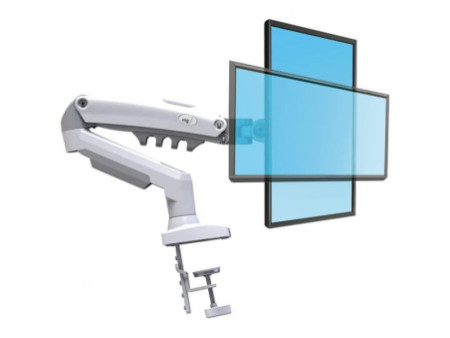 Suporte de Mesa ELG, Ergonômico, Articulado, Com Pistão, Para Monitores de 17' a 35', F80N