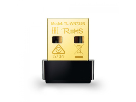 Adaptador Wireless N USB TP-Link, 150Mbps, TL-WN722N