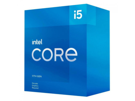 Processador Intel Core i5 11400F 2.6GHz (4.4GHz Turbo), 11ª Geração, 6-Cores 12-Threads, LGA 1200, BX8070811400F