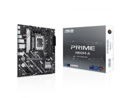Placa Mãe Asus Prime H810M-A, Chipset H810, Intel LGA 1851, mATX, DDR5, 90MB1KK0-M0EAY0